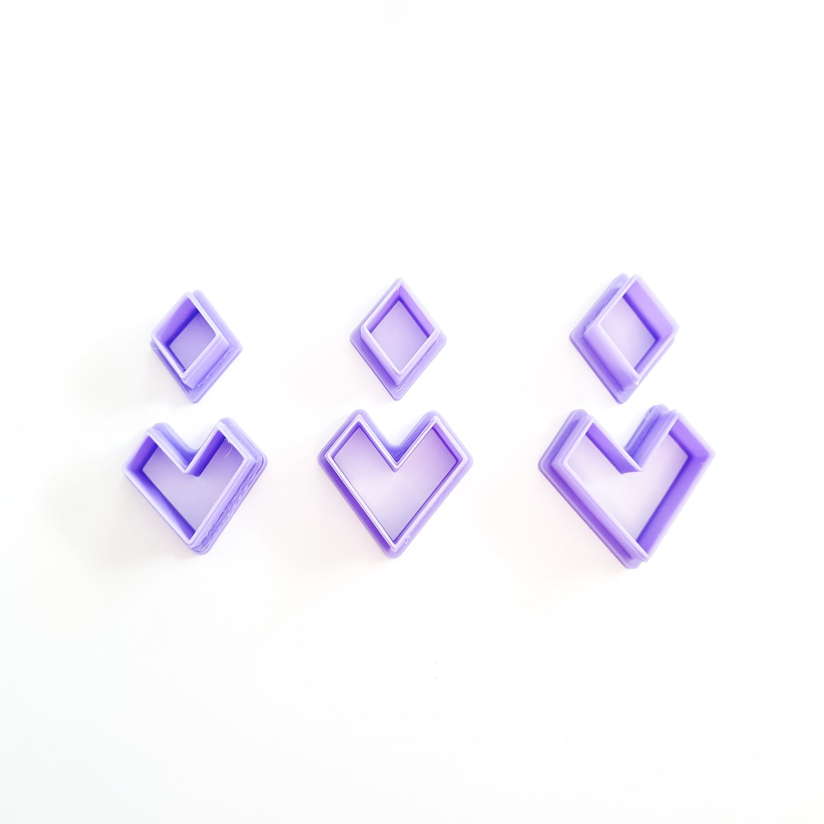 Diamond Polymer Clay Cutter Set Jewellery and Craft Supplies Australia