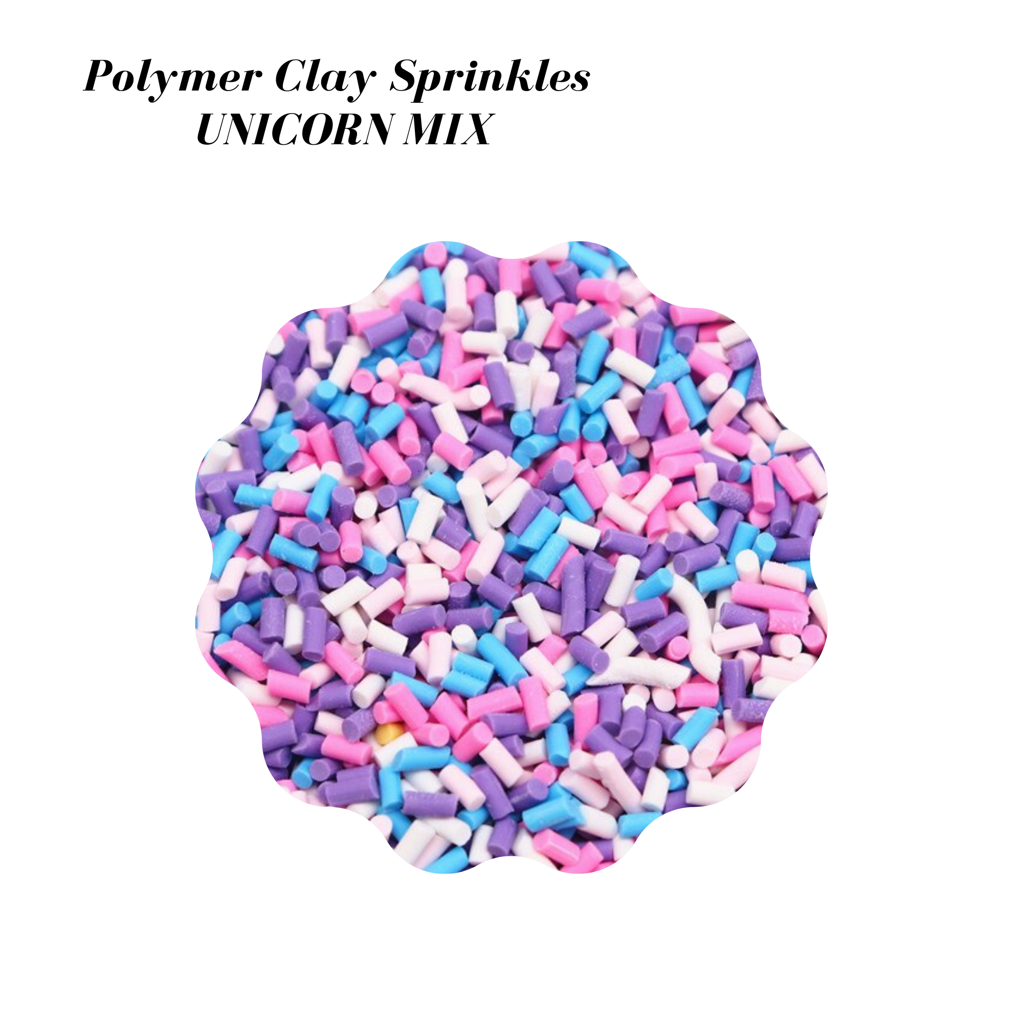 20g Polymer Clay Sprinkles - UNICORN MIX – Jewellery and Craft Supplies  Australia